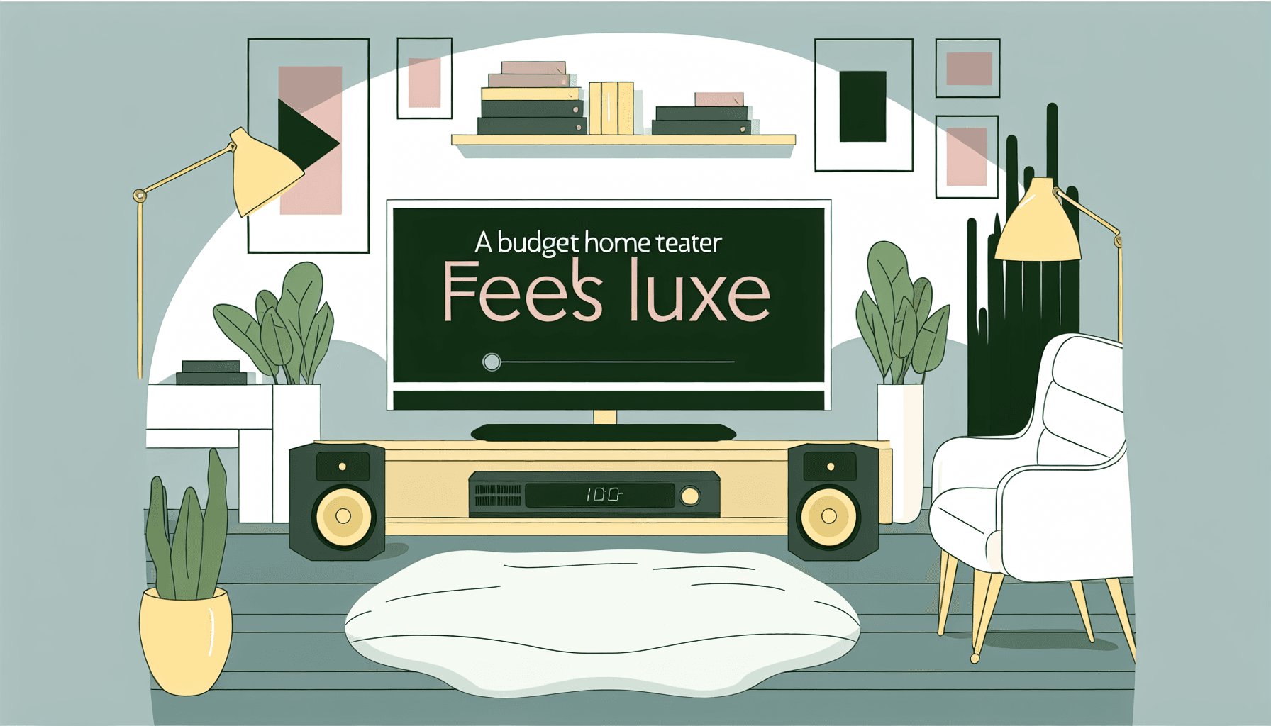 A Budget Home Theater That Feels Luxe